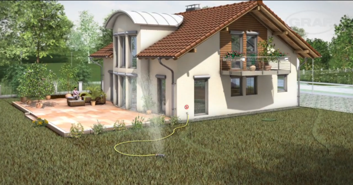What happens when the rainwater tank is empty? Homegrid
